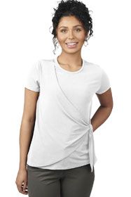 Uniforms - Women's Jewel Neck Stretch Knit Top