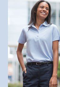 Uniforms - Sport Golf Polo Shirts, Short Sleeve, Poly Cotton Blend