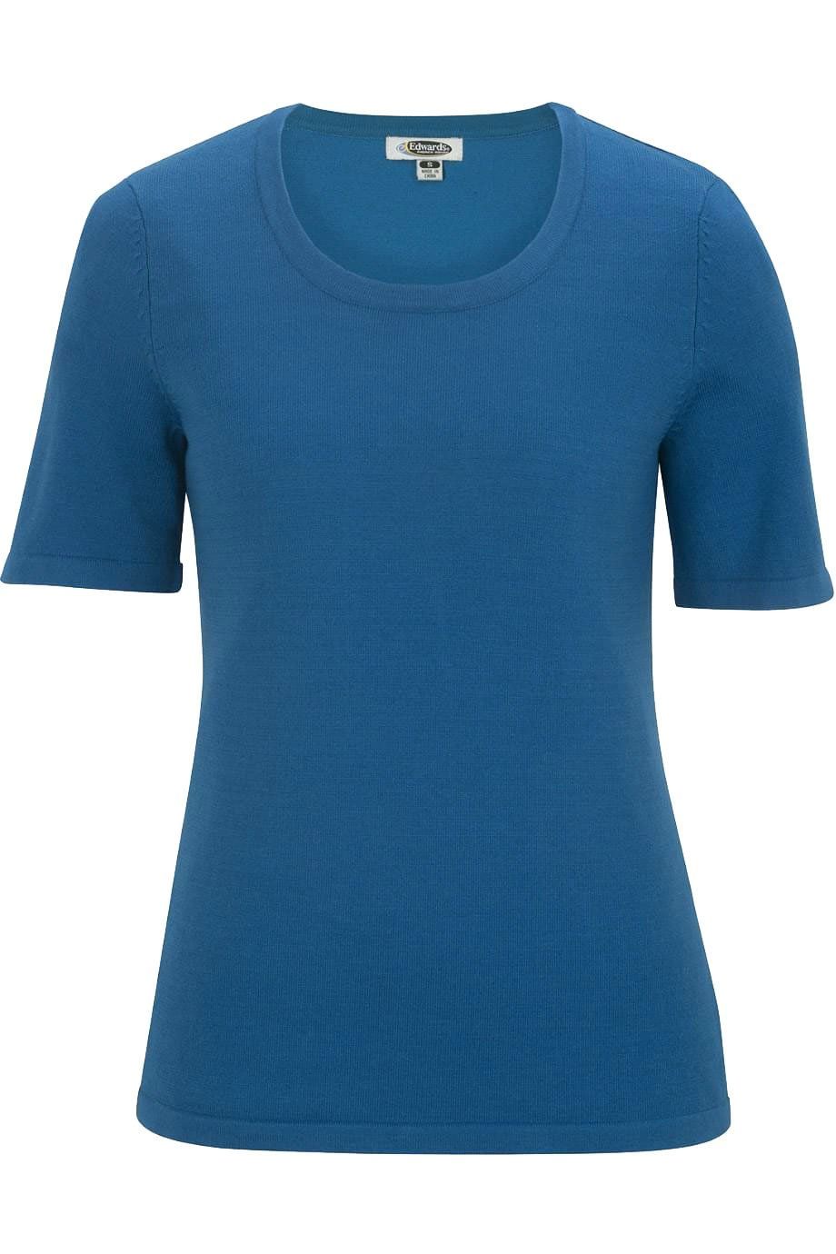 Uniforms - Women's Scoop Neck Fine Gauge Knit Top