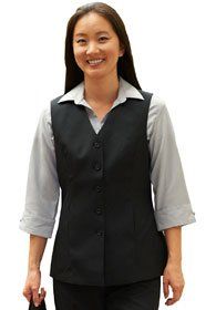 Uniforms - Vests - Classic, Brocade, Women's Tunic Vests, Cotton Blend