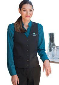 Uniforms - Women's Ladies Firenza Stretch Vest