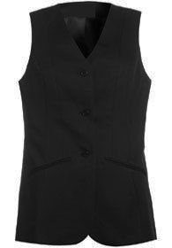 Uniforms - Women's Ladies Hip Length Stretch Tunic Vest