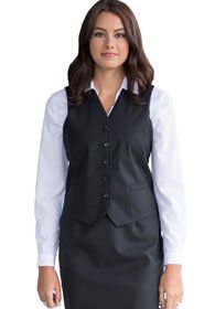 Uniforms - Women's Ladies Synergy Classic Vest, Back Belt Buckle