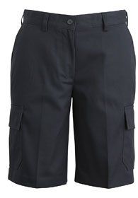 Uniforms - Women's Ladies Work Maintenance Cargo Shorts