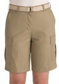 Uniforms - Women's Ladies Cargo Chino Shorts