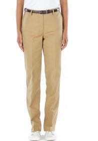 Uniforms - Pants Casual Chino Flat Front Cotton Blend