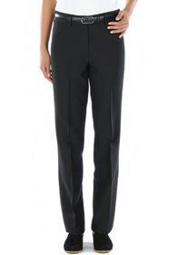 Uniforms - Women's Ladies Dress Pants Flat Front, Polyester, Hospitality Easy Fit