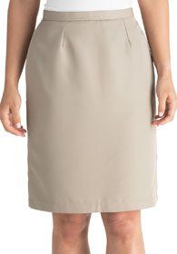 Uniforms - Straight Skirt Microfibre Microfiber