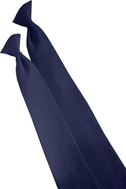 Uniforms - Pre-tied Ties, Clip-On Ties, Navy