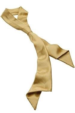 Uniforms - Women's Ladies Herringbone Neckerchief Tie, Maize, Gold, Yellow
