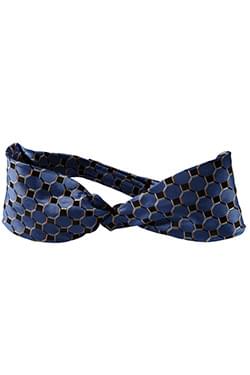 Uniforms - Women's Ladies Neckwear Honeycomb Ascot Loops, Twisted Ties, Blue