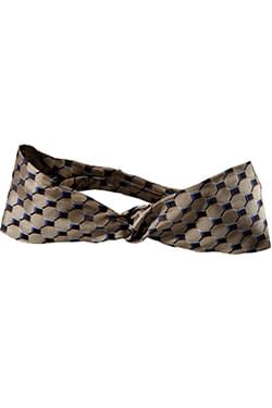 Uniforms - Women's Ladies Neckwear Honeycomb Ascot Loops, Twisted Ties, Gold