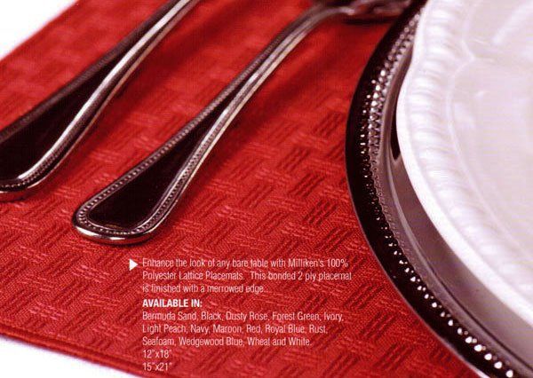 Hospitality Table Placemats