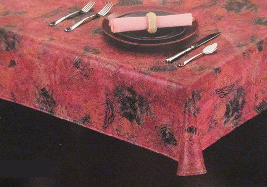 Hospitality Padded 13 mil Vinyl Tablecloth