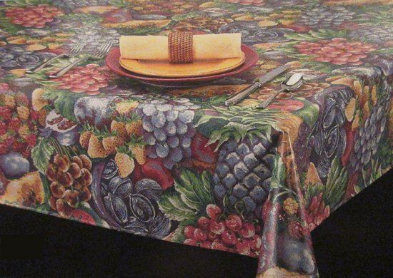 Hospitality Laminated Fabric Tablecloths