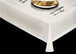 Hospitality Laminated Fabric Tablecloth Solid Colour
