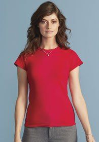 Uniforms - Ladies T-Shirts, Cotton, Short Sleeve, Crewneck, Cap Sleeve