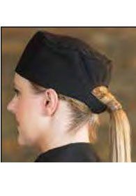 Uniforms - Kitchen Chef Cook Ponytail Pillbox Hat