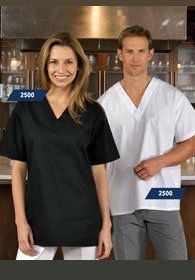 Uniforms - Kitchen Cook Shirt Pullover Black