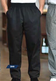 Uniforms - Kitchen, Chef Pants Baggy Black