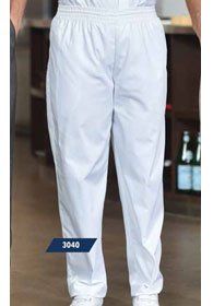 Uniforms - Kitchen, Chef Pants Baggy White