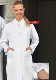 Uniforms - Women's Lab Coat, buttons, pockets