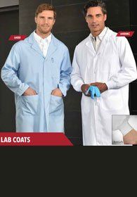 Uniforms - Lab Coat, snaps, pockets