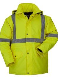 Uniforms - High Visibility Hi-Vis Winter Parka Coat