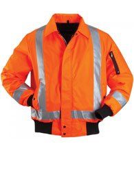 Uniforms - High Visibility Hi-Vis Insulated Bomber Jacket