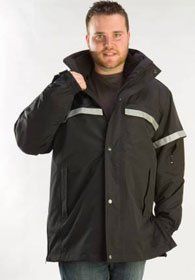 Uniforms - Hip Length Shell Jacket Reflective Stripes