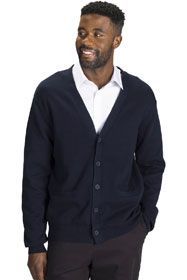 Uniforms - Cardigan Sweaters with Buttons, Cotton Blend