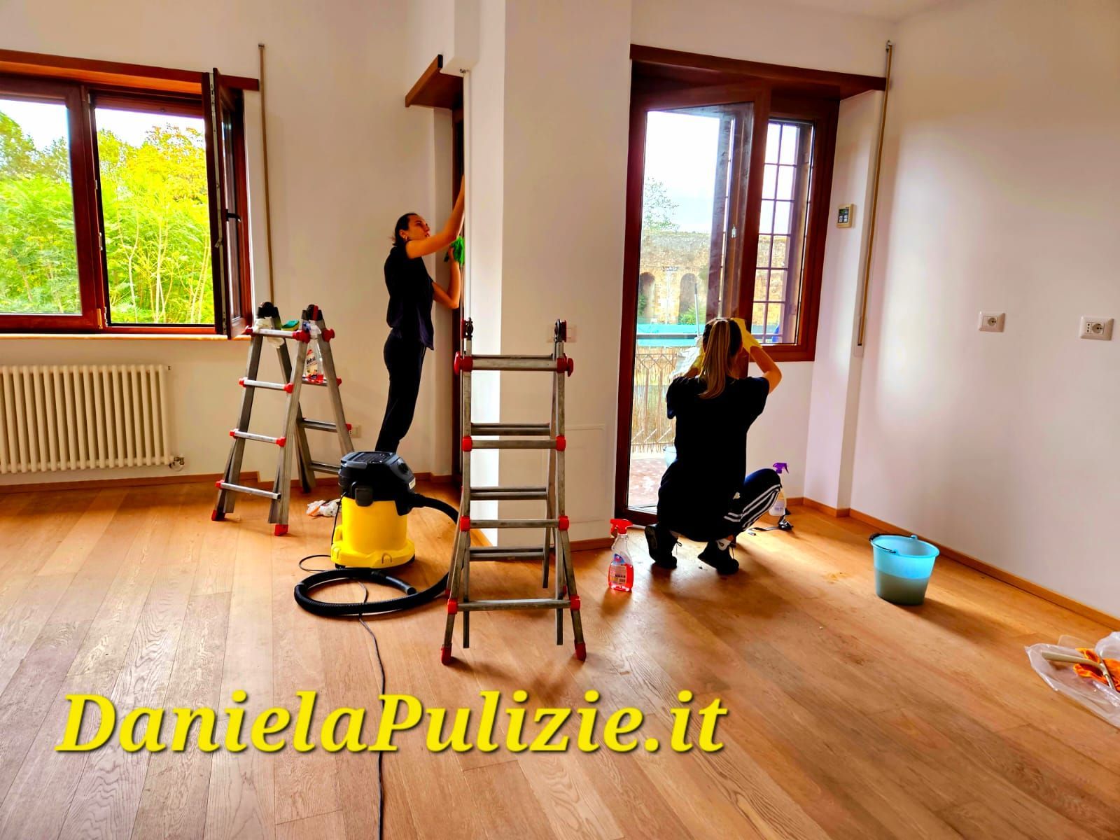 pulizia finestre dopo ristrutturazione