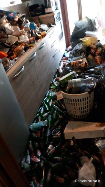 sgombero e pulizia cucina per barbonismo domestico