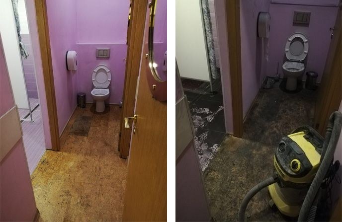 pulizie dopo allagamento