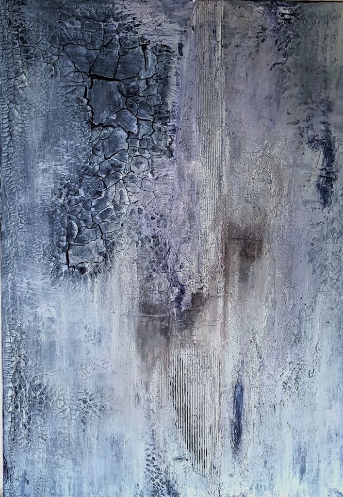 Acryl-Strukturen-Lasuren - 100 x 70 - 900 Euro