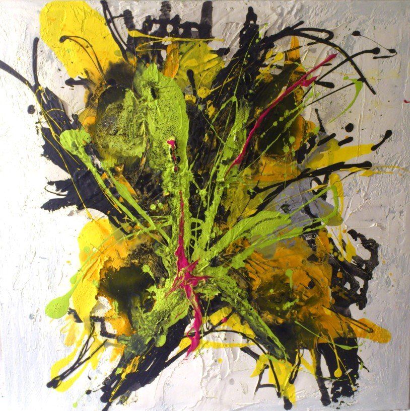 Acryl-Strukturen - 100x100 - 1000 Euro