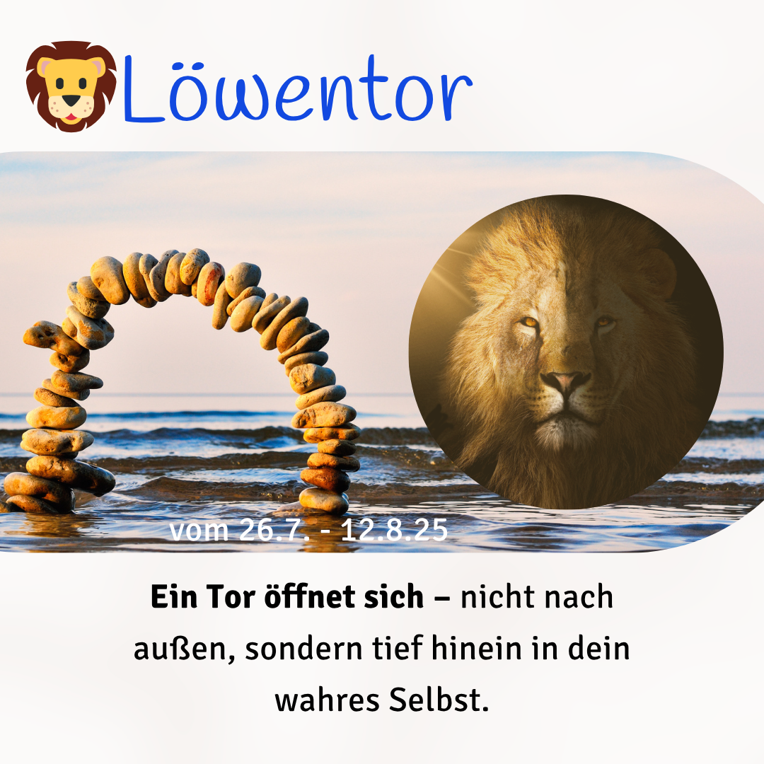 Löwentor im August
