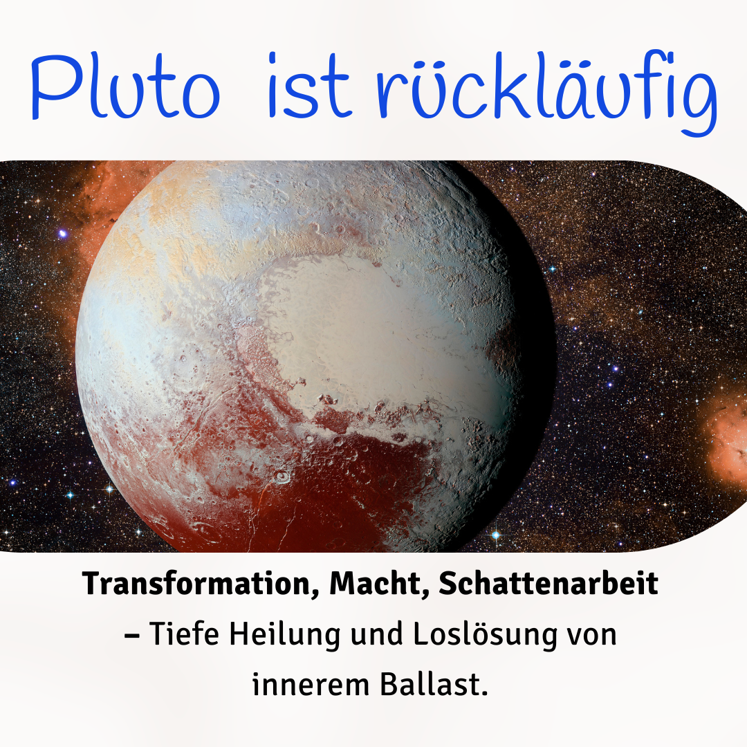 Pluto ist rückläufig