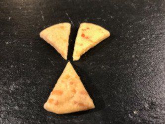 Käse Keks Ecken Cookiedog to go