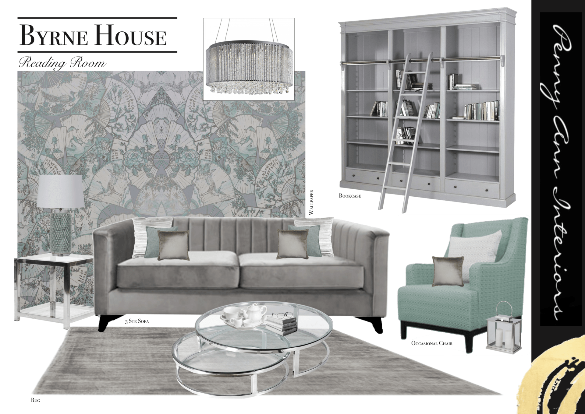 Moodboard custom interior design