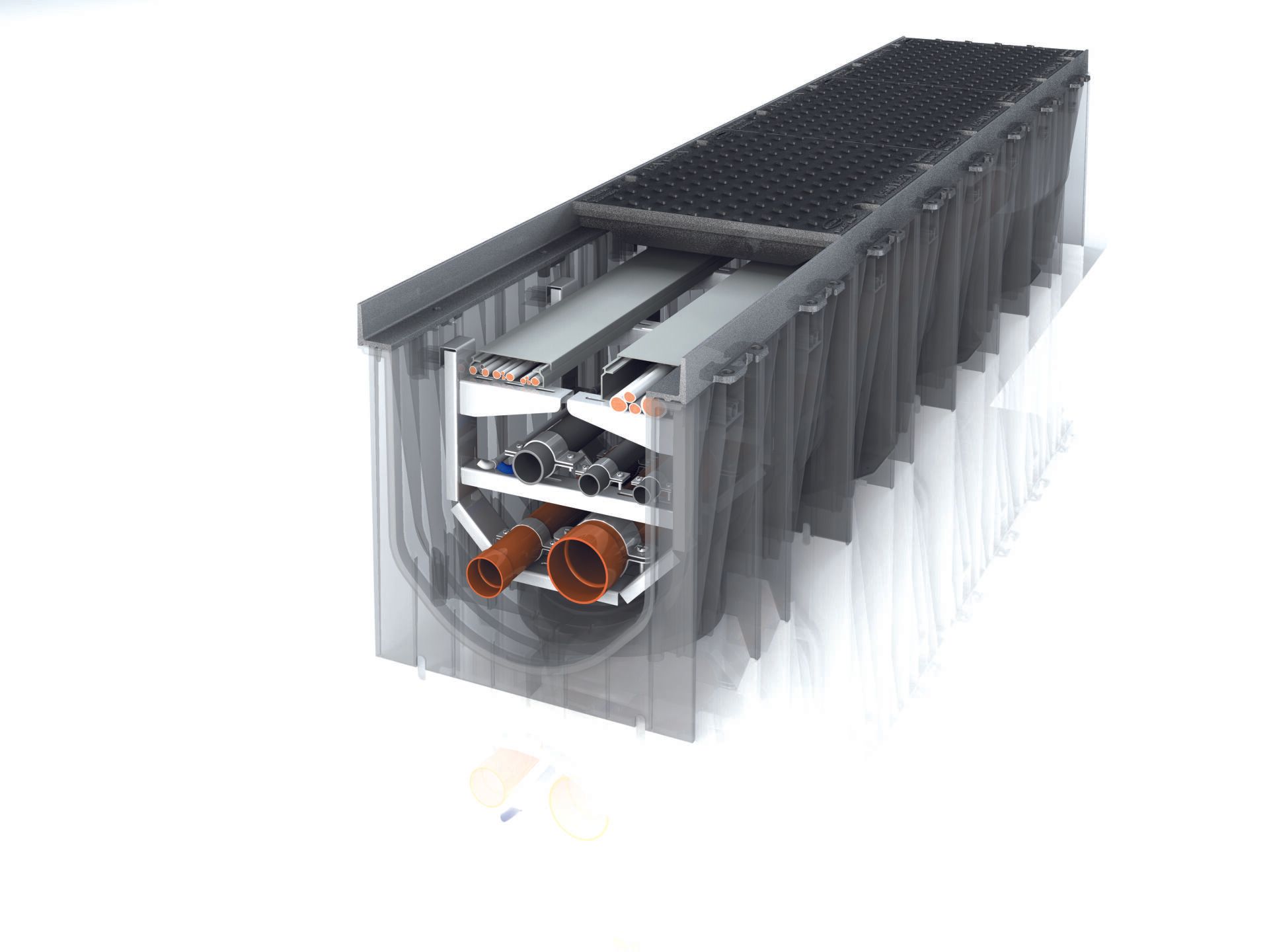 Norma de carga vehicular EN 1433 tipo M.