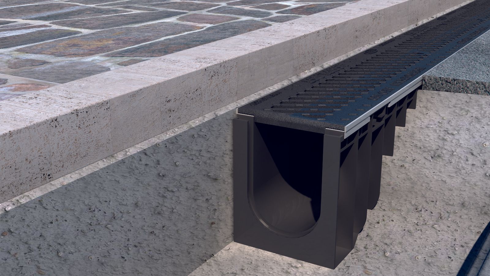 Norma de carga vehicular EN 1433 tipo M.