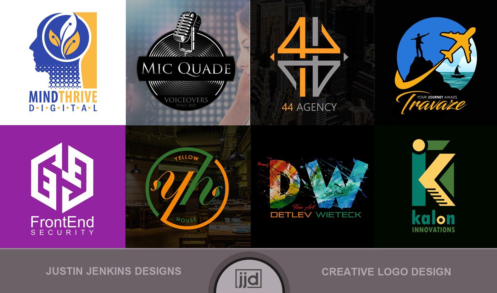 Award-Winning Logo Design by Justin Jenkins Designs NYC