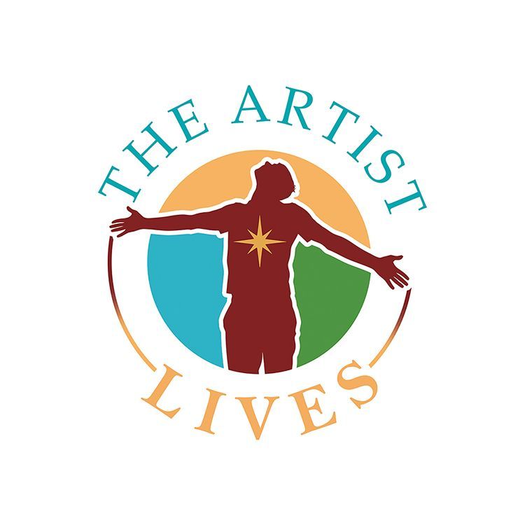 The Artist Lives Logo Design