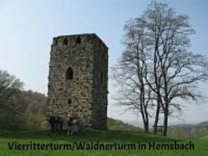 Pferdehof Dörsam - Vierrittertum / Waldnerturm in Hemsbach