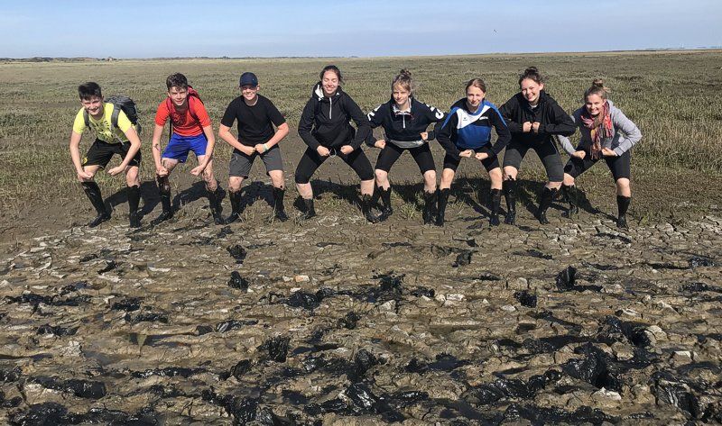 Nach der Wattwanderung Nach der Wattwanderung