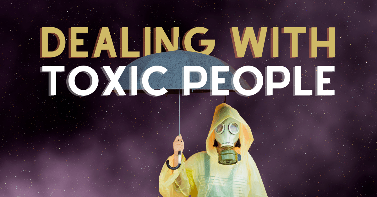 Toxic people draw you into their drama. Toxic people draw you into their drama.