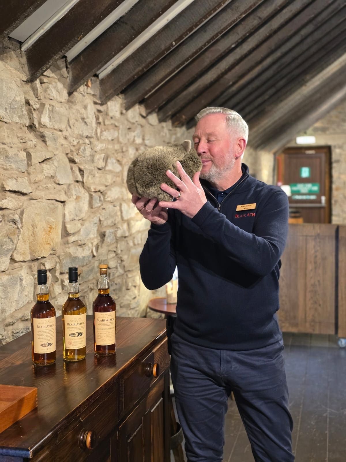 Der Whisky Wombat zu Besuch bei Blair Athol