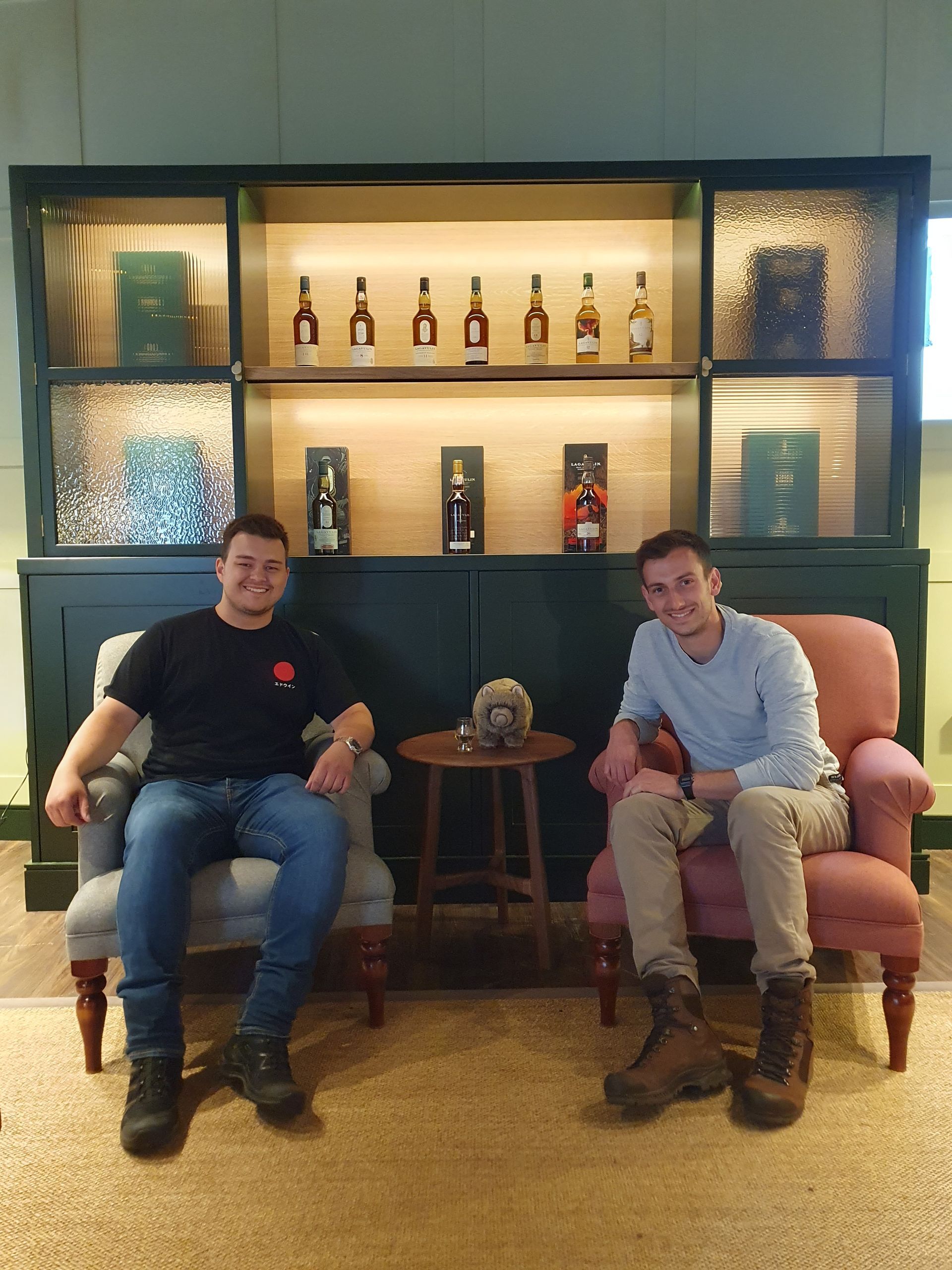 Whisky Wombat zu Besuch bei Lagavulin