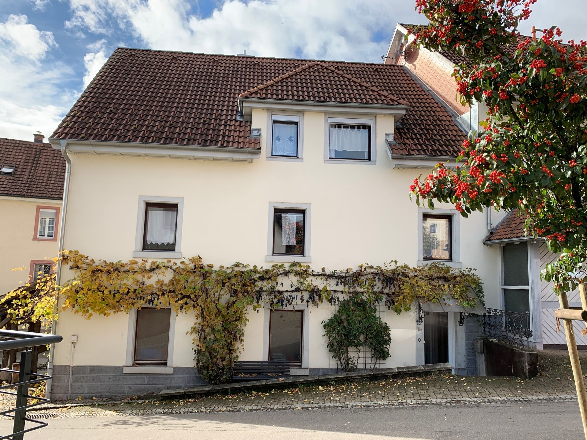 Außenansicht der Monteurunterkunft in Wutöschingen-Horheim